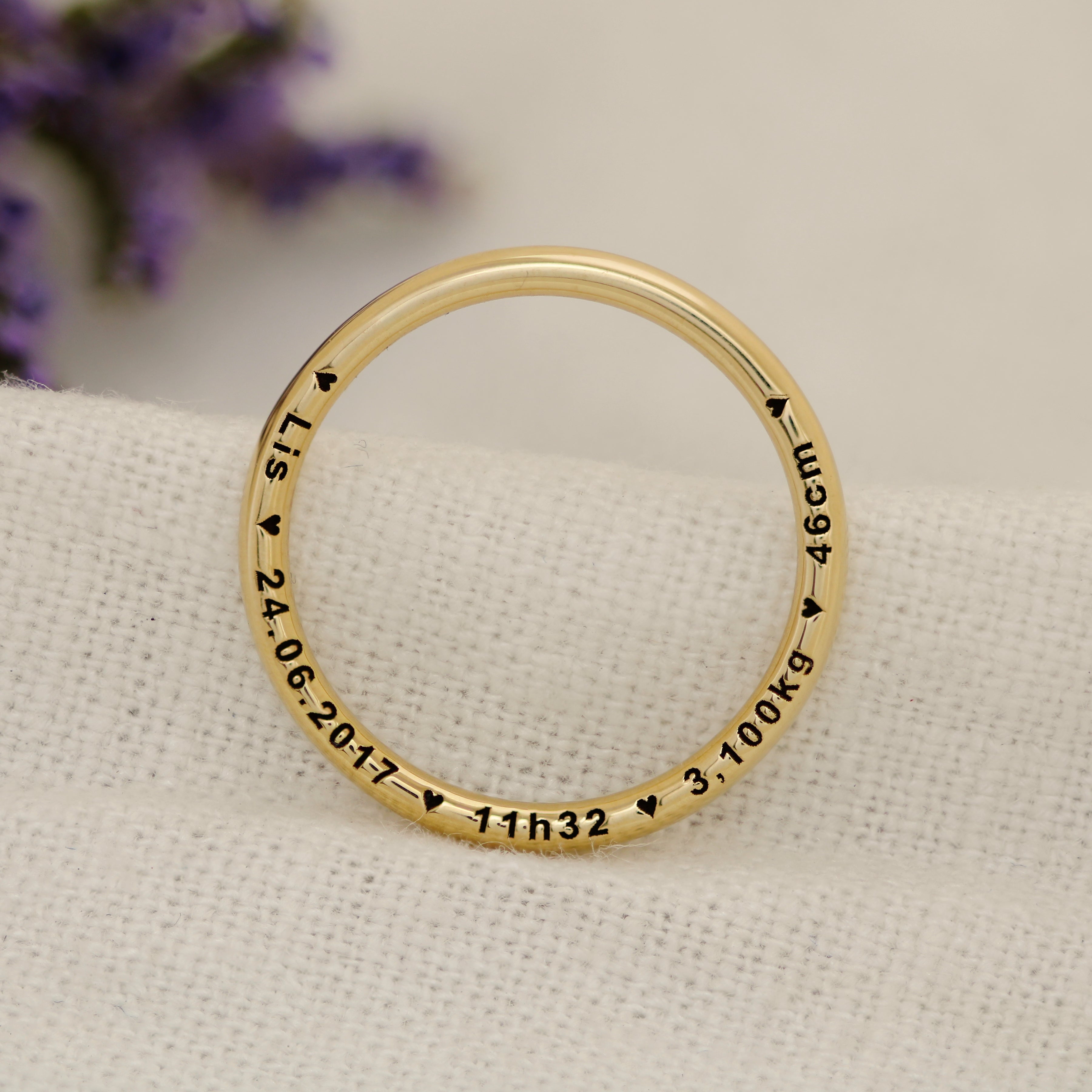 anel-personalizado-filhos-ouro-18k